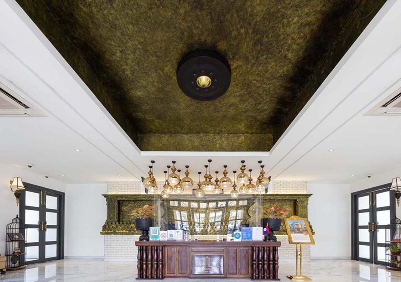 Le Thatluang D'Or Boutique Hotel Виентиане Екстериор снимка